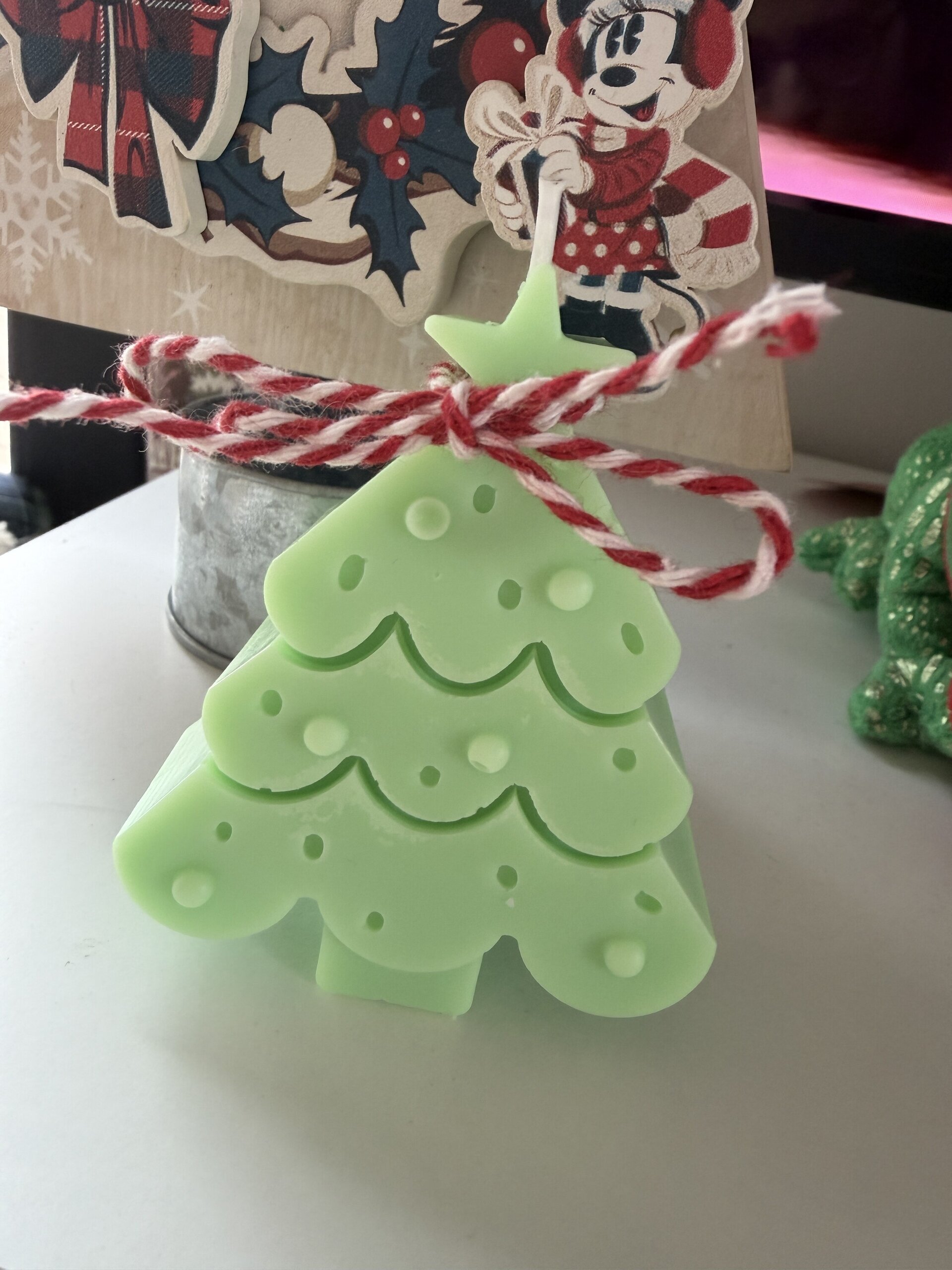 Velas con forma de Árbol de Navidad - 1