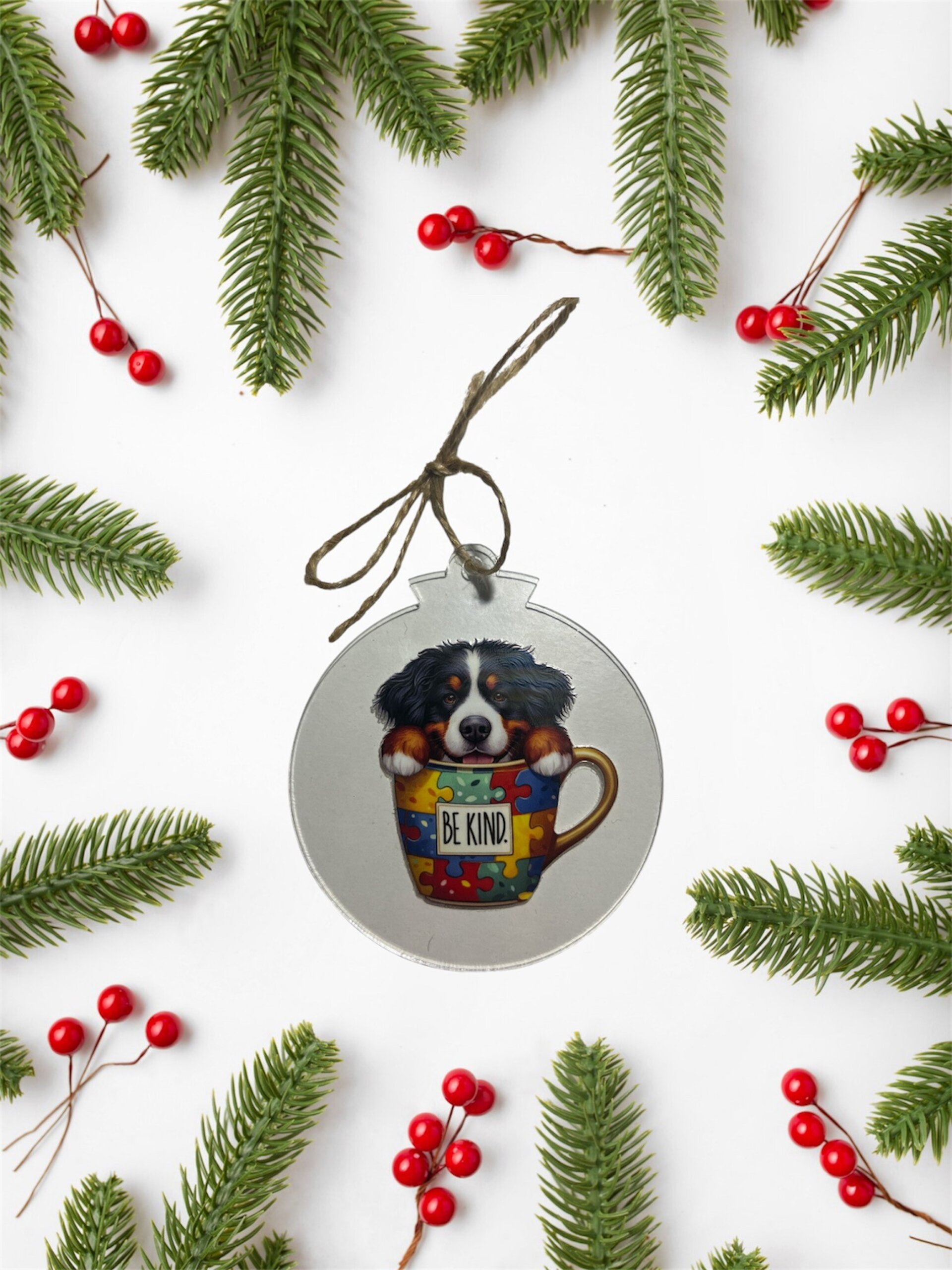 Colgantes Navidad Perritos - 6