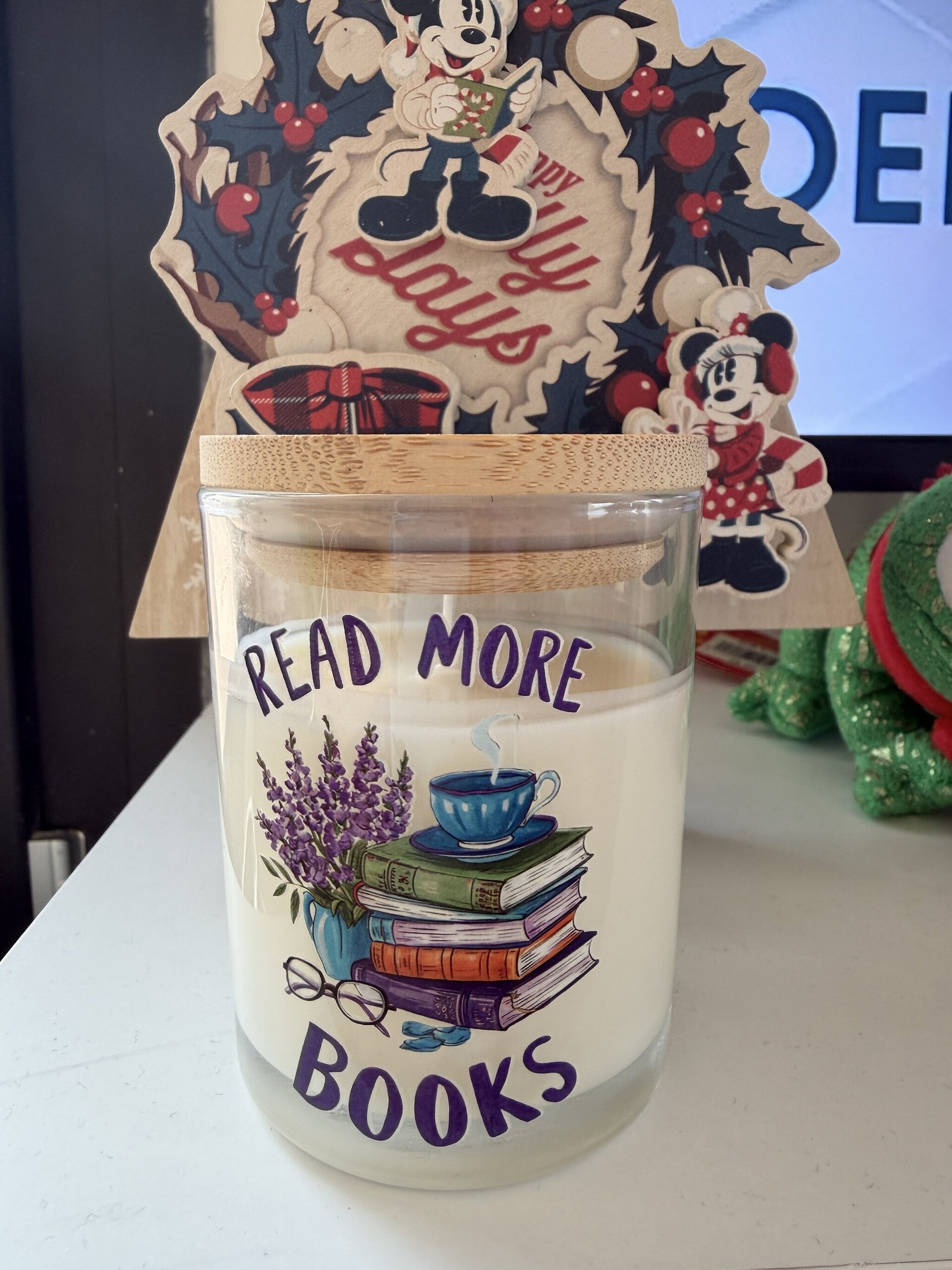 Vela en Tarro de Cristal con Tapa - 1