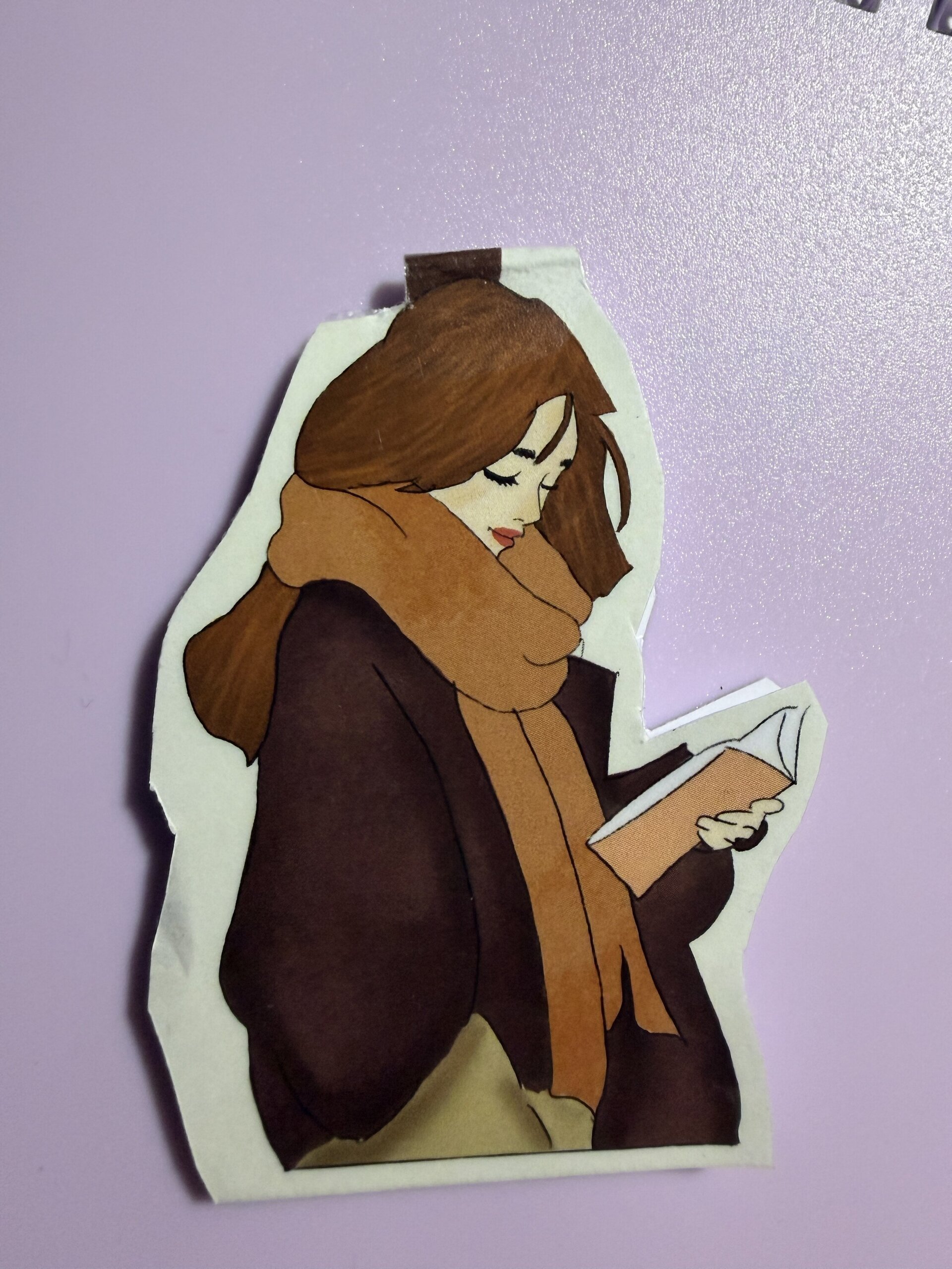 Marcapáginas Magnético Cozy Girl - 2